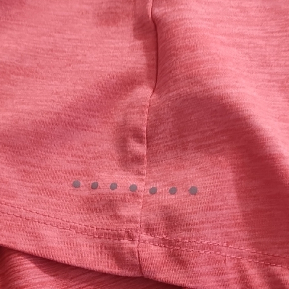 2 Avia Pink and Green Fitted Short Sleeve Work out Athleisure Tee Shirts - Picture 14 of 16